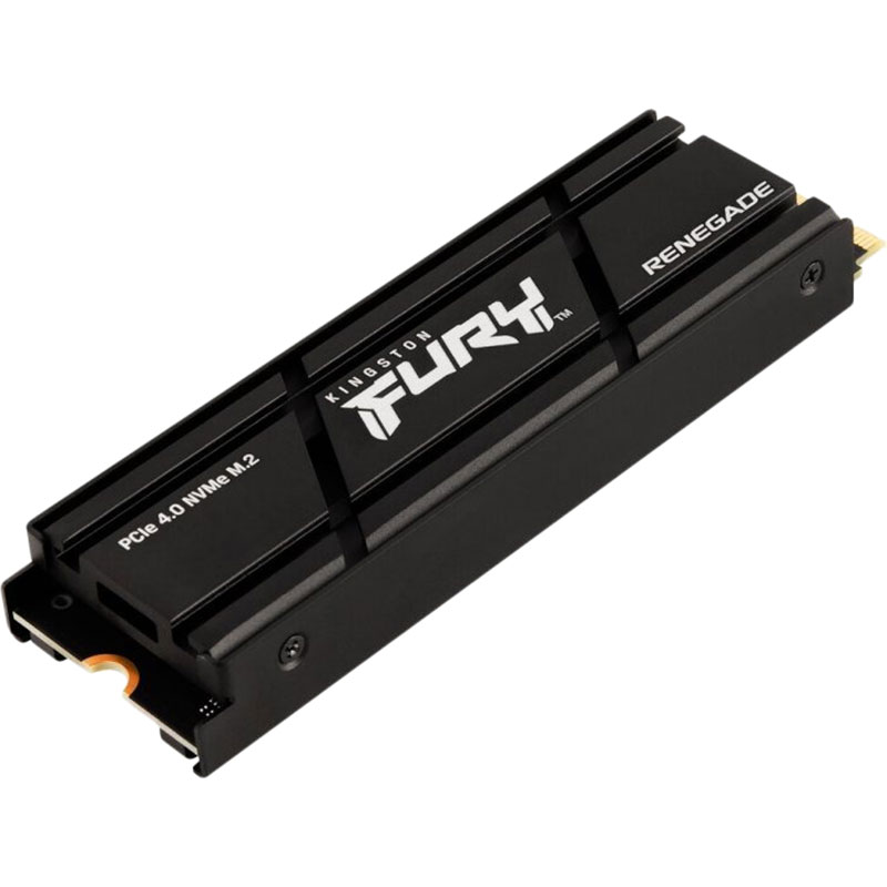 SSD накопитель Kingston FURY Renegade with Heatsink 1TB NVMe M.2 2280 PCIe 4.0 x4 3D NAND TLC (SFYRSK/1000G) Назначение жесткого диска для настольного компьютера