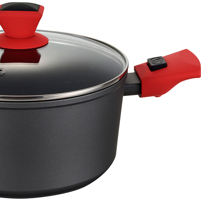 Каструля PEPPER Agat 3.6 л Black (PR-2214) Тип каструля