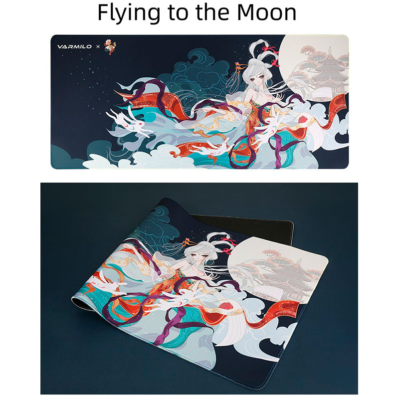 Коврик VARMILO CHANG'E-FLYING TO THE MOON XL Black (ZDB052-01) Ширина 900
