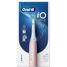 Зубна щітка ORAL-B BRAUN iO 3 Pink (8006540731222)