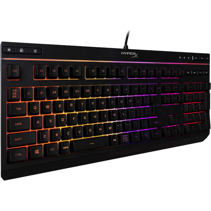 Клавіатура HYPERX Alloy Core RGB ENG/UA Black (4P4F5AA) Клас ігрова