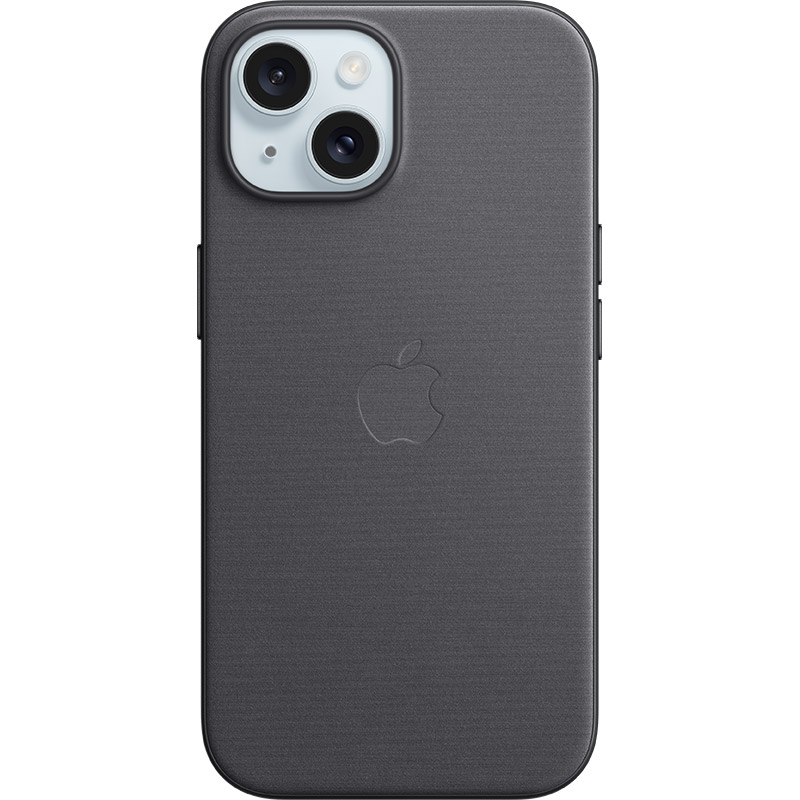 Чохол APPLE для iPhone 15 FineWoven Case with MagSafe Black (MT393ZM/A) Чохол APPLE для iPhone 15 FineWoven Case with MagSafe Black (MT393ZM/A)