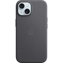 Чохол APPLE для iPhone 15 FineWoven Case with MagSafe Black (MT393ZM/A)