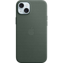 Чехол APPLE для iPhone 15 Plus FineWoven Case with MagSafe Evergreen (MT4F3ZM/A)