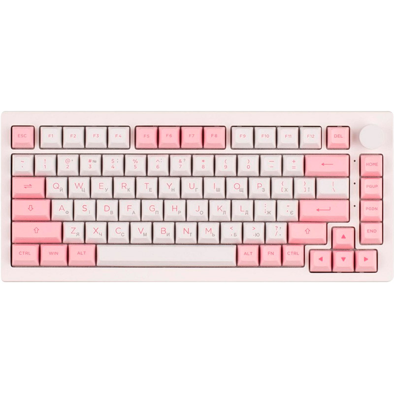 Клавіатура AKKO 5075B Plus Prunus Lannesiana RGB CS Silver Hot-Swap White/Pink (6925758619158) Комплектація клавіатура