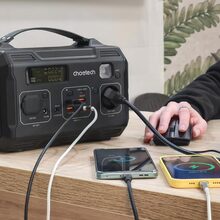 Зарядна станція CHOETECH 300W/277Wh/76800mAh/3.6V/4 x UAB-A, 1xType-C(100W)