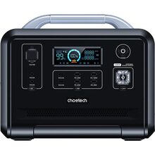 Зарядна станція CHOETECH 1200W/960Wh/300000mAh/3.2V/2 x UAB-A, 4xType-C(1х100W)