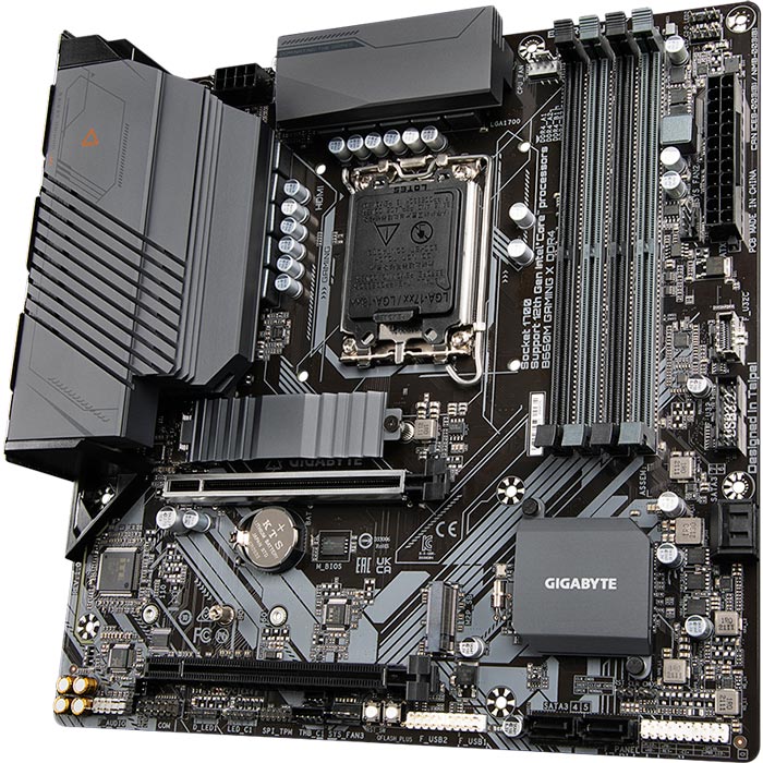 Материнська плата GIGABYTE B660M GAMING X DDR4 Частота роботи пам'яті 4400(O.C.)/ 4300(O.C.)/4266(O.C.) / 4133(O.C.) / 4000(O.C.) / 3866(O.C.) / 3800(O.C.) / 3733(O.C.) /3. 3466(O.C.) / 3400(O.C.) / 3333(O.C.) / 3300(O.C.) /3200/3000/2933/2666/2400/2133