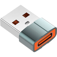 Переходник COLORWAY Type-C to USB-A Grey (CW-AD-CA)