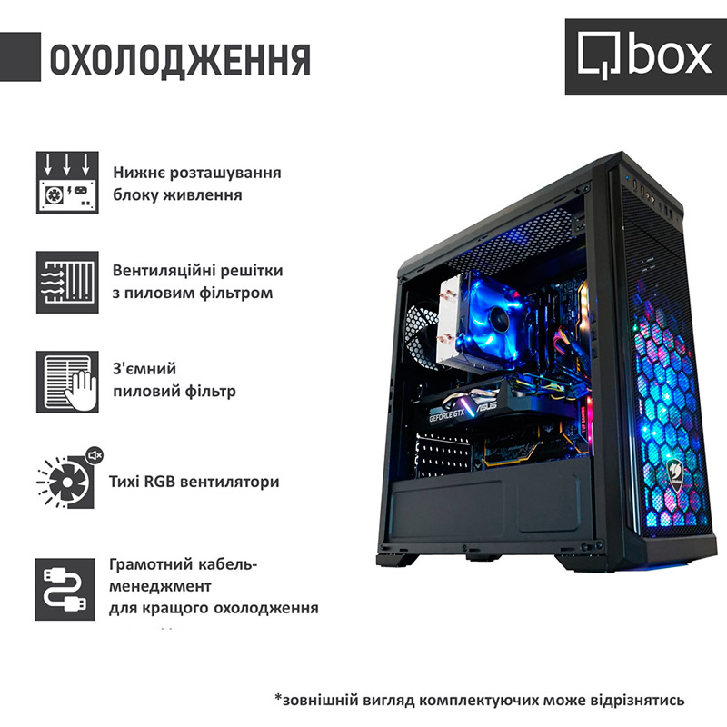 Комп'ютер QBOX I31767 Серія процесора Intel Core i5