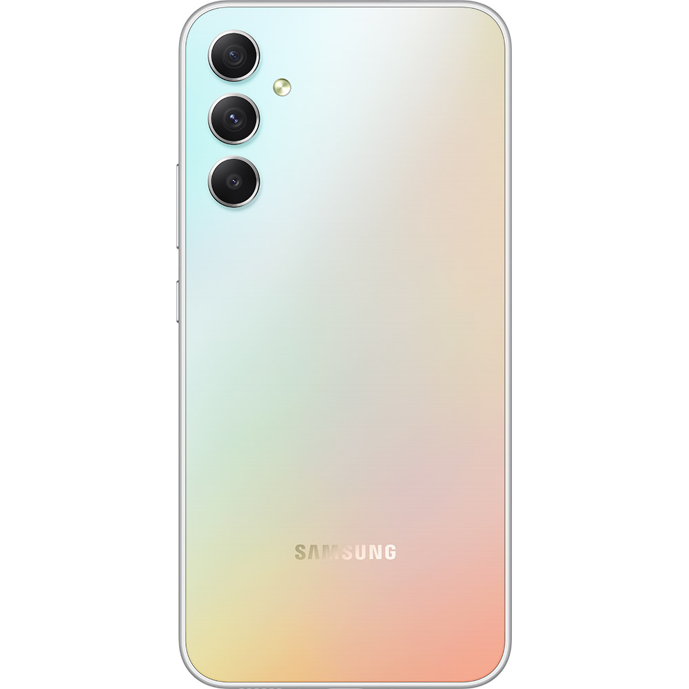 Смартфон SAMSUNG Galaxy A34 5G 8/256Gb Dual Sim Silver (SM-A346EZSESEK) Диагональ дисплея 6.6
