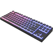 Клавиатура DARK PROJECT KD87A PBT Mechanical Gateron Cap Teal Black (DP-KD-87A-007700-GTC)