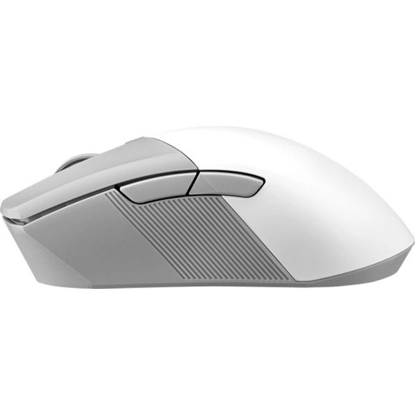 Зовнішній вигляд Миша ASUS ROG Gladius III AimPoint RGB USB/WL/BT White (90MP02Y0-BMUA10)