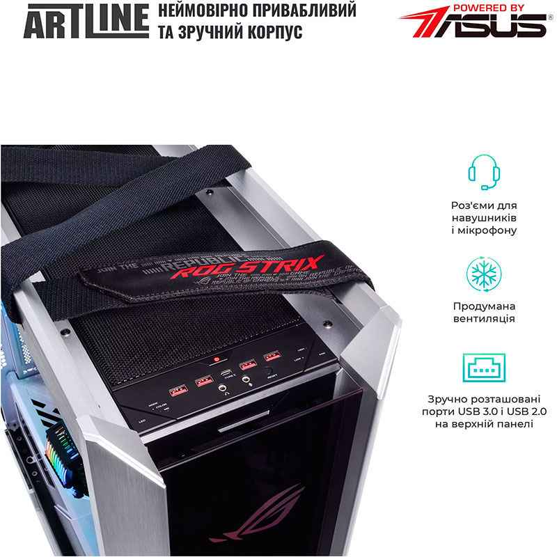 Компьютер ARTLINE Overlord STRIXv121Winw Чипсет PRIME Z690-A