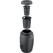 Компостер PROSPERPLAST IBFT25-S411 25 л Black