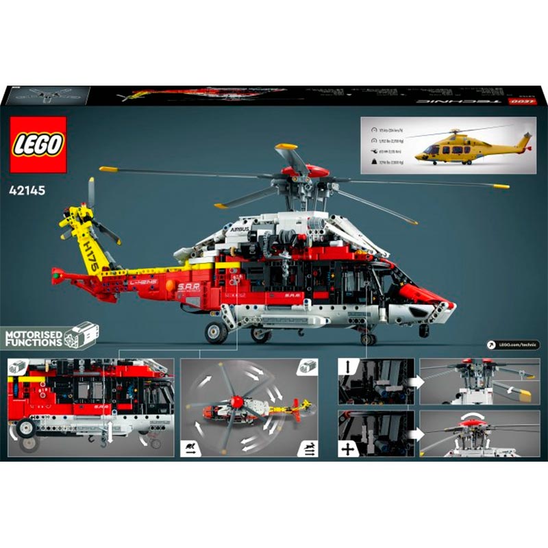 Конструктор LEGO Technic Рятувальний вертоліт Airbus H175 2001 деталь (42145) Тематика транспорт