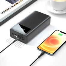 Powerbank XO PR124 40000 mAh Black (6920680875276)