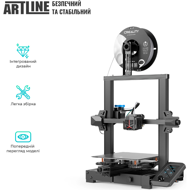 3D-принтер CREALITY Ender-3 V2 Neo Температура друку 100