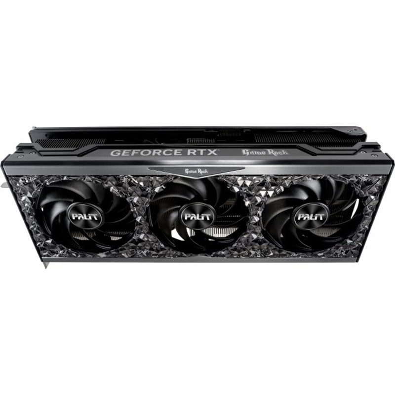 Фото 4 Відеокарта Palit GeForce RTX 4090 GameRock OmniBlack 24GB 384bit 2520/21000MHz (NED4090019SB-1020Q)