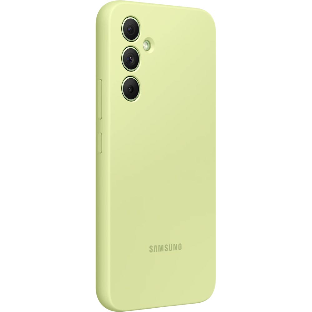 Чохол Samsung Silicone Case для Samsung Galaxy A54 (A546) Lime (EF-PA546TGEGRU) Колір жовтий