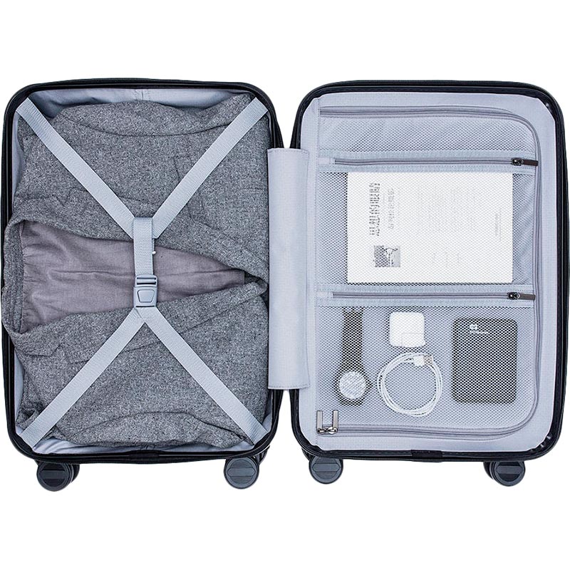 Валіза XIAOMI Ninetygo Light Business Boarding Case 20" Titanium Gray (6970055342308) Розмір малий
