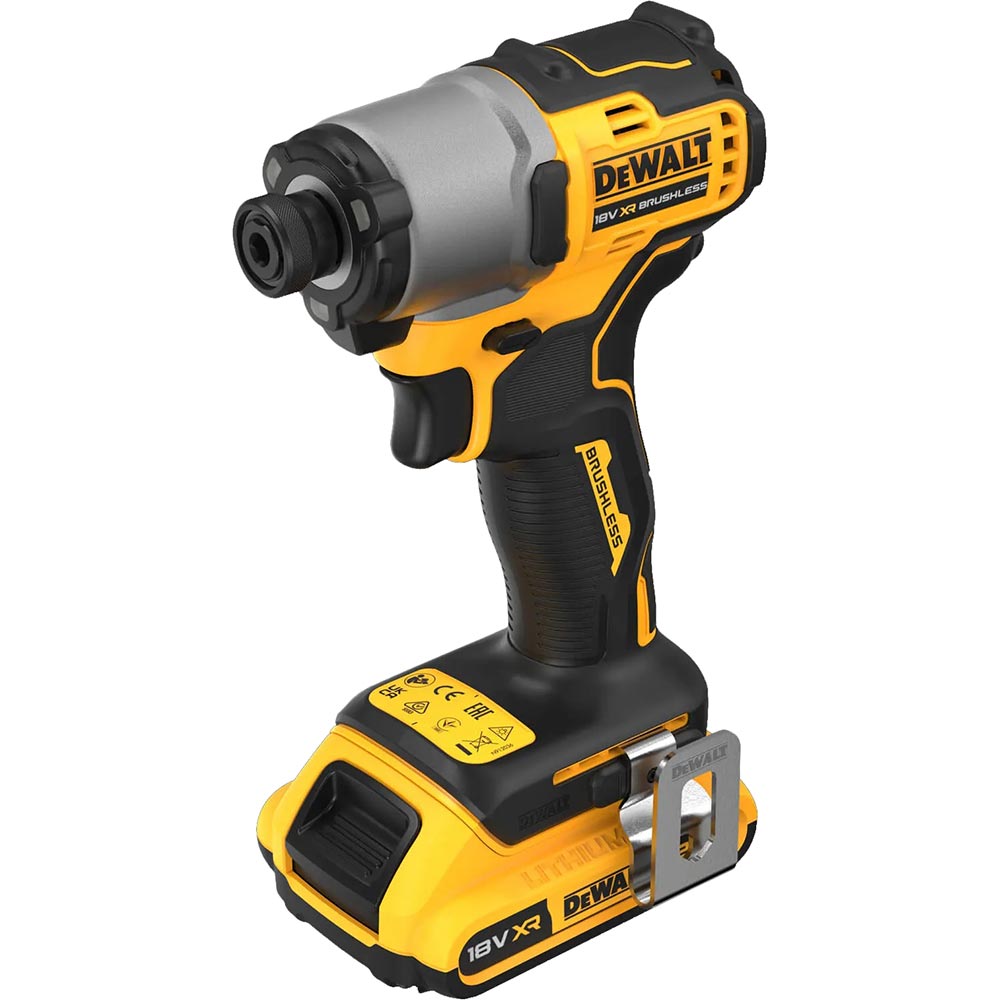 Шуруповерт DEWALT DCF840D2T Тип живлення акумулятор