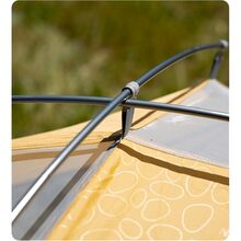Намет NATUREHIKE P-Series NH18Z033-P 210T/65D Yellow (6927595783658)