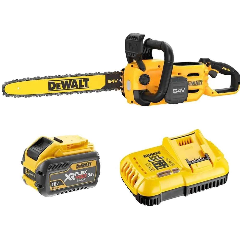 Ланцюгова пилка DeWALT DCMCS575X1 Двигун поперечне (бічний)