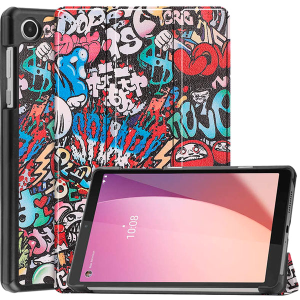 Чохол BECOVER Smart Case для Lenovo Tab M8 (4rd Gen) TB-300FU 8" Graffiti (709218) Сумісність за брендом Lenovo