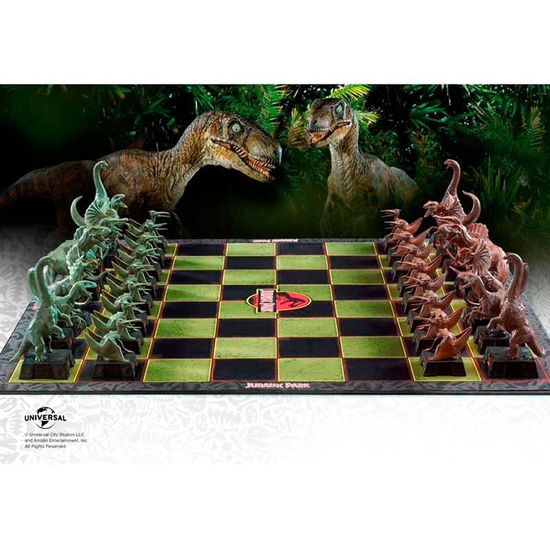 Шахматы NOBLE COLLECTION JURASSIC PARK (NN2421) Цвет многоцветный