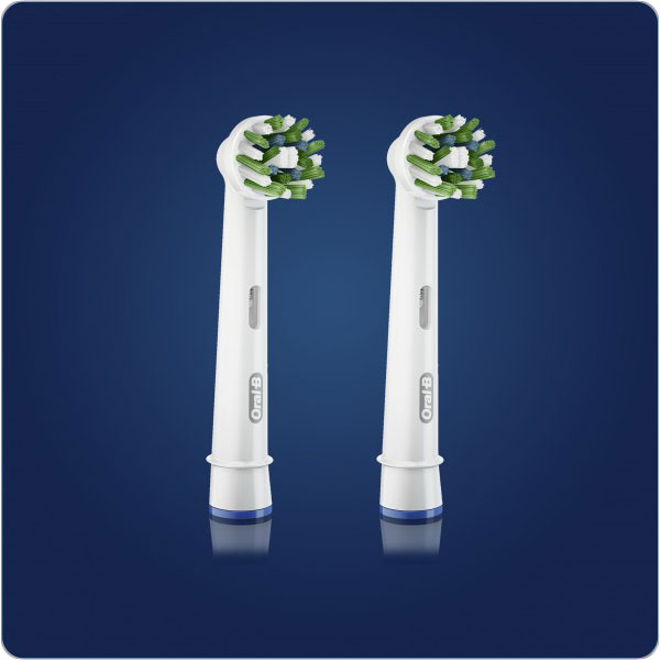 Набір насадок BRAUN Oral-B Cross Action EB50RB 2 шт (4210201355298) Дизайн для дорослих