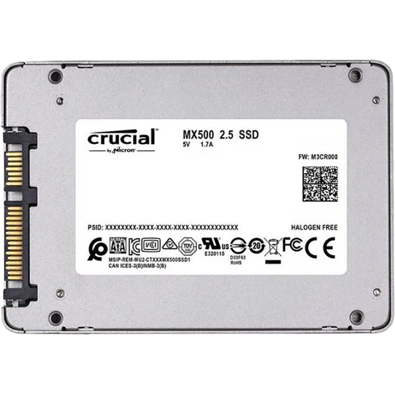 SSD накопитель MICRON 2.5" 4TB SATA MX500 (CT4000MX500SSD1) Тип гибридный жесткий диск (SSHD)