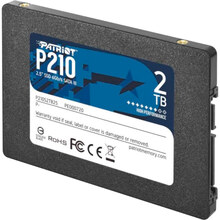 SSD накопичувач PATRIOT 2TB P210 2.5" SATAIII TLC (P210S2TB25)