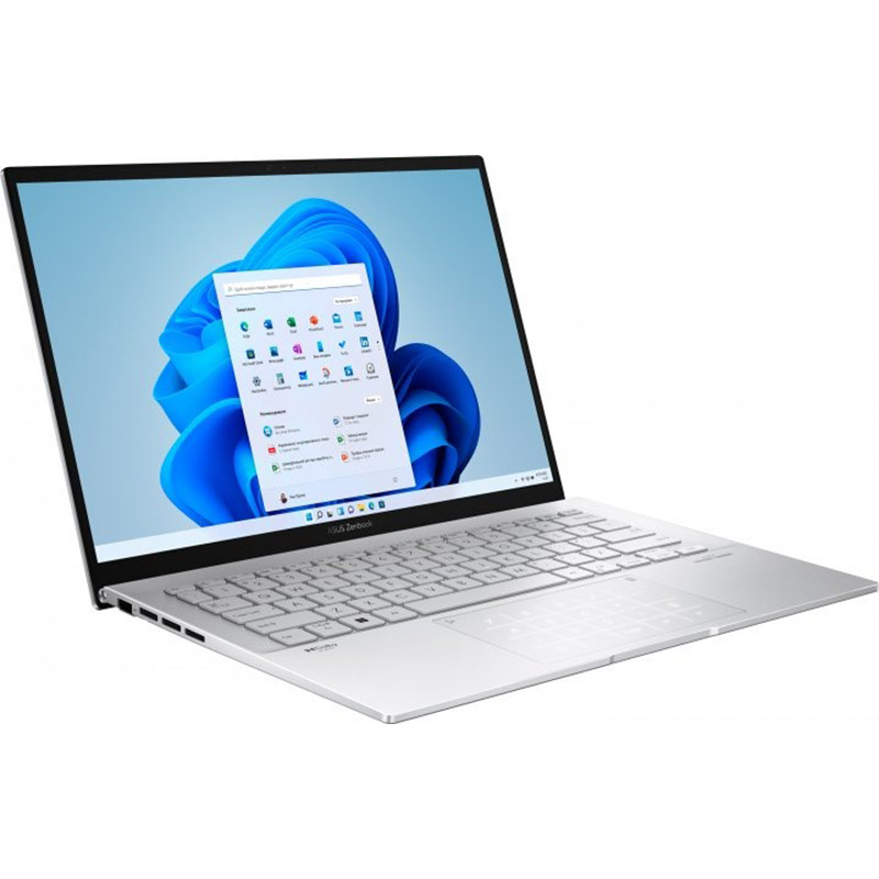 Ноутбук ASUS Zenbook 14 OLED UX3402VA-KM064WS Foggy Silver (90NB10G6-M00340) Диагональ дисплея 14