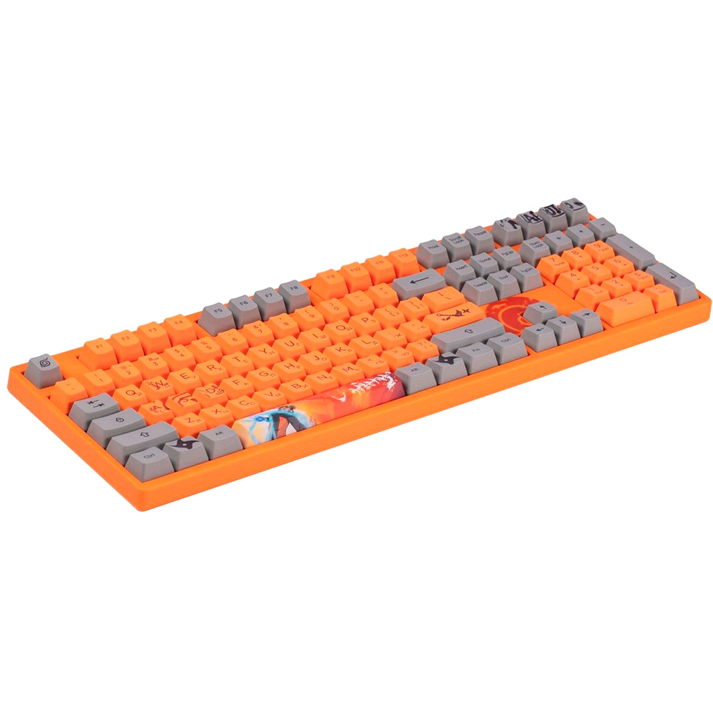 Внешний вид Клавиатура AKKO 3108 V2 Naruto CS Pink V2 Orange (6925758683456)