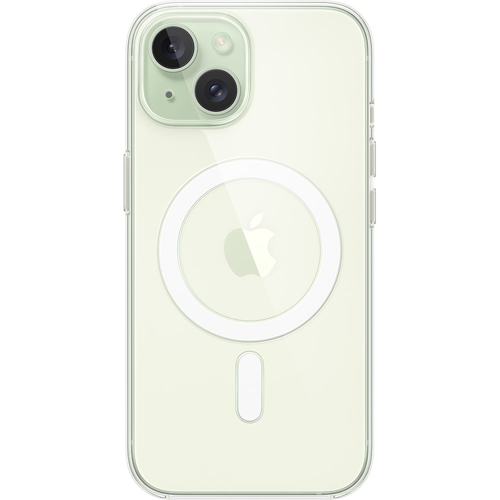 Чохол APPLE для iPhone 15 Clear Case with MagSafe (MT203ZM/A) Тип чохол-накладка