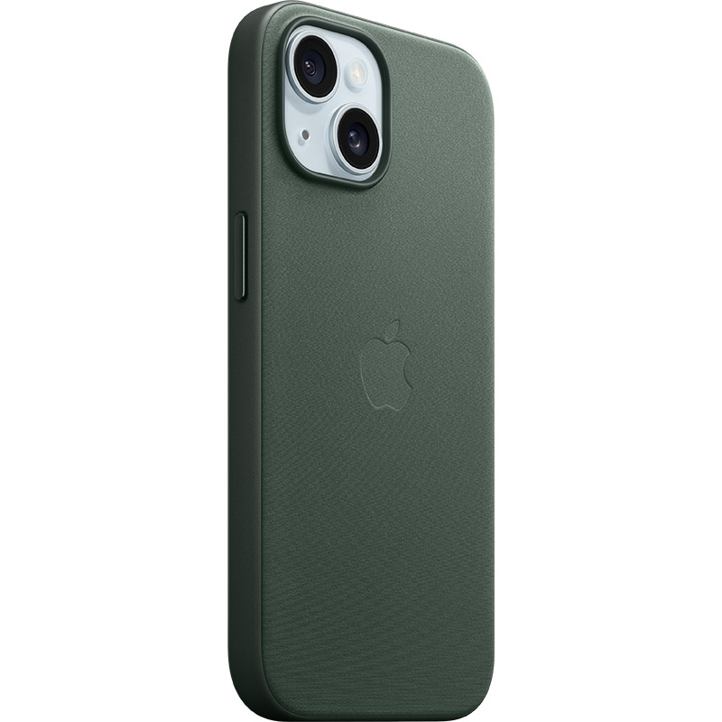 Чохол APPLE для iPhone 15 FineWoven Case with MagSafe Evergreen (MT3J3ZM/A) Сумісність за моделлю Apple iPhone 15