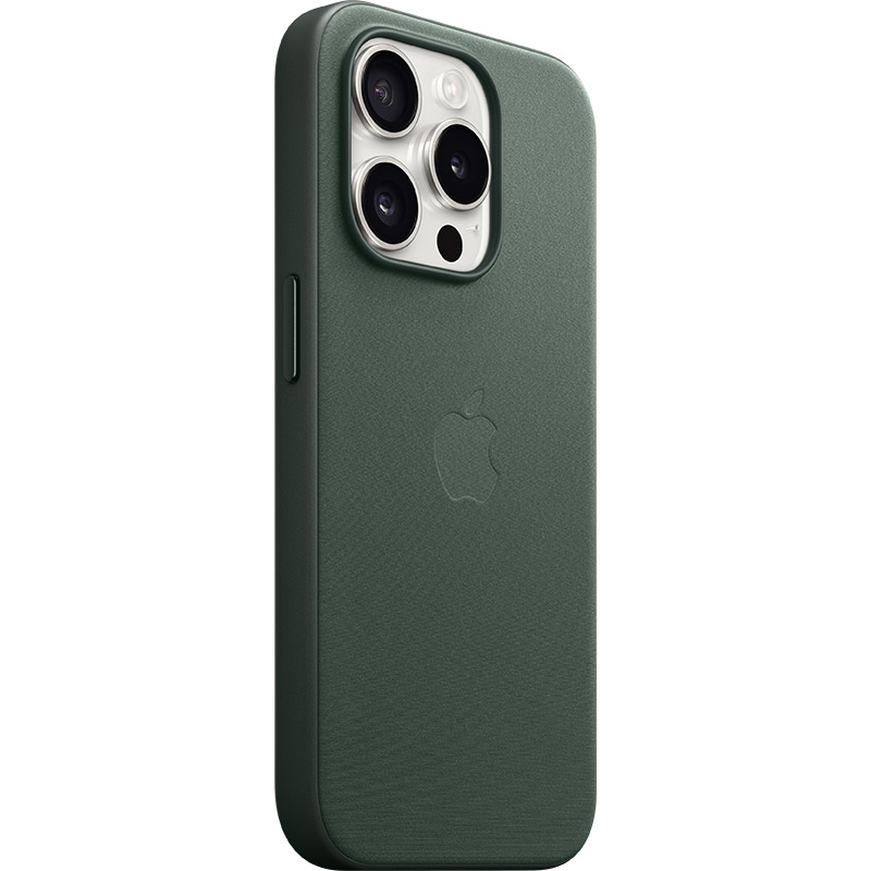 Чохол APPLE для iPhone 15 Pro FineWoven Case with MagSafe Evergreen (MT4U3ZM/A) Сумісність за моделлю Apple iPhone 15 Pro