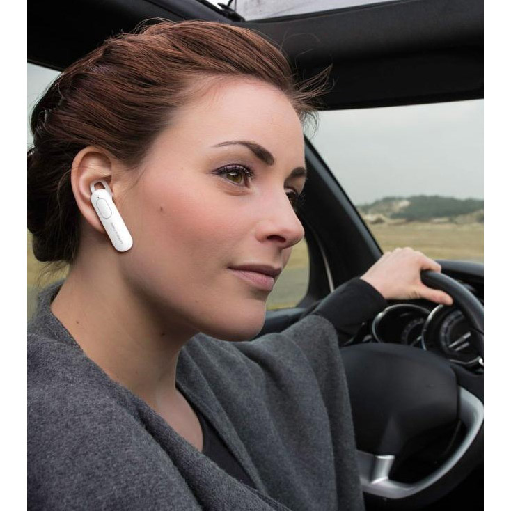 Bluetooth-гарнитура XO BE4 Bluetooth White Дальность действия 10