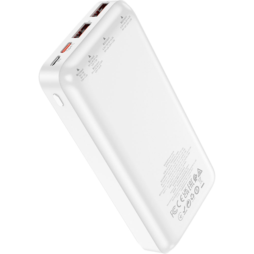 Powerbank HOCO J101A Astute 22.5W 20000mAh White (38816white) Тип акумулятора Li-Pol