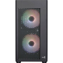 Корпус AEROCOOL Hexform-G-BK-v2 (ACCS-PV38033.11) Black без БП