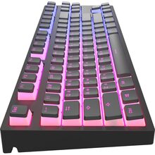Клавиатура DARK PROJECT KD87A PBT Mechanical Gateron Cap Teal Black (DP-KD-87A-007700-GTC)