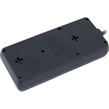 Мережевий фільтр REAL EL RS-8 Protect 8 розеток 5м 16А 3х1.5мм2 Black (EL122300024)