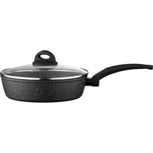 Сотейник с крышкой ARDESTO Gemini Gourmet Viareggio 24 см Black (AR1924GDL)