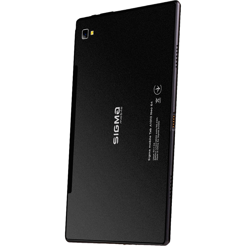 Планшет SIGMA Tab A1010 Neo 4G 4/64GB Dual Sim Black (TAB A1010 Neo 4/64GB Black) Оперативная память, Гб 4