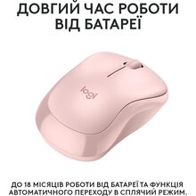 Мышь LOGITECH M240 Silent Bluetooth Rose (910-007121)