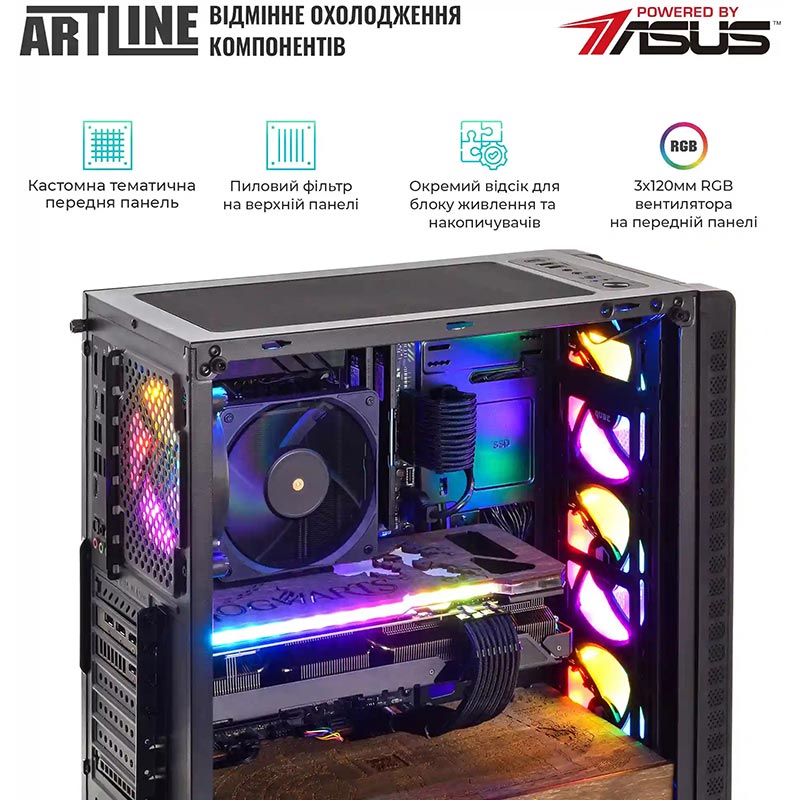 Компьютер ARTLINE Gaming HGWRTSv17 Модель процессора 12400F