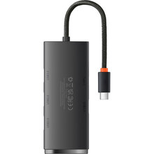 USB-хаб BASEUS Lite Series 4in1 Black (37802)