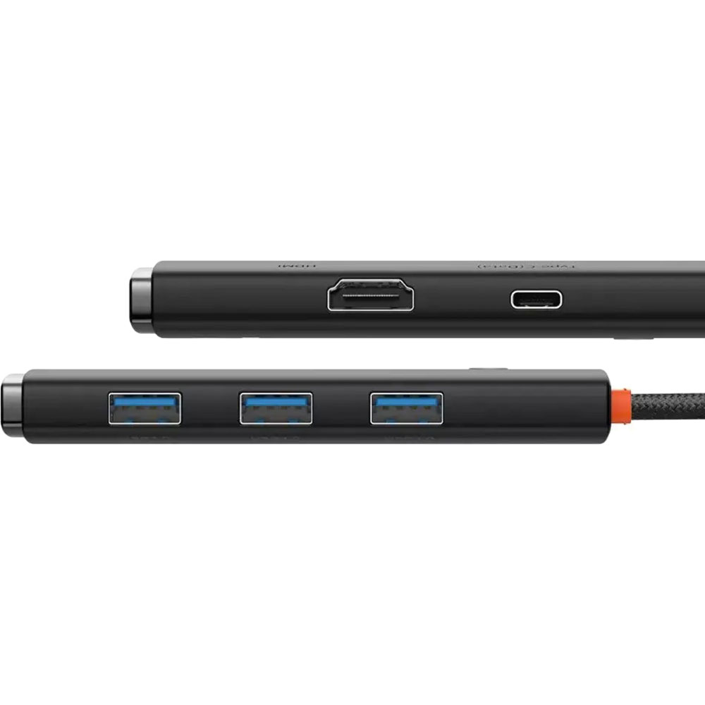 Док-станция BASEUS Lite Series 5in1 Black (39676) Интерфейс подключения USB Type-C