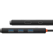 Док-станция BASEUS Lite Series 5in1 Black (39676)